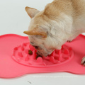 Tazón con forma de hueso de silicona para perros Alimentación lenta Alimentador de mascotas